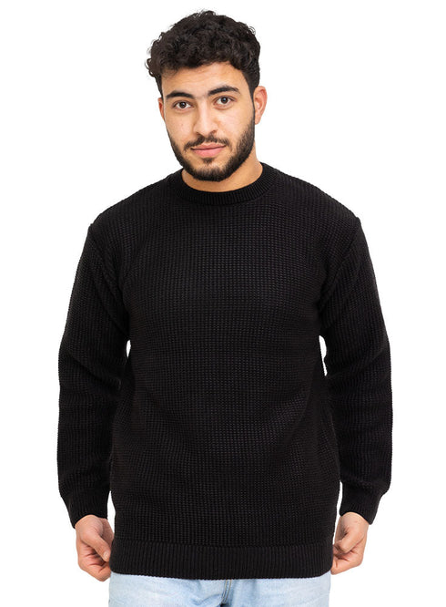 Black - Design p2202 PF - Round Pullover - Khotwh